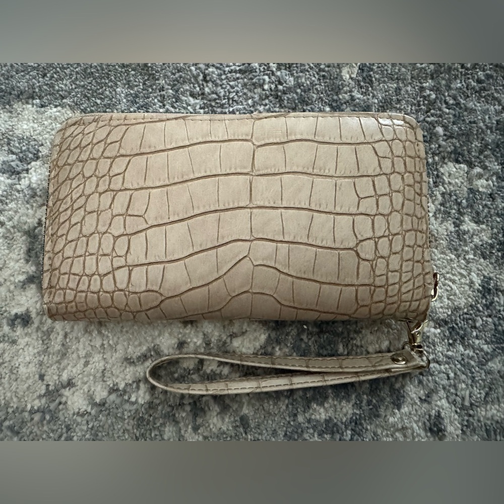 London Fog Adalia Croco Zip - Picture 2 of 6